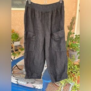 Perfect Linen Cropped Pants